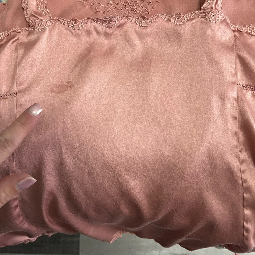 Y2K Rebecca Taylor Silk Camisole Size 2 - Picture 6 of 6